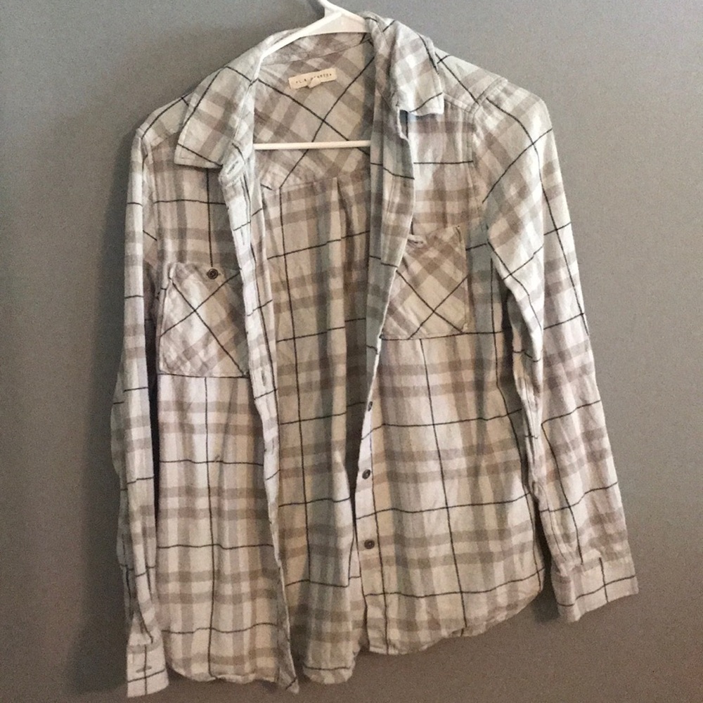 LA hearts flannel